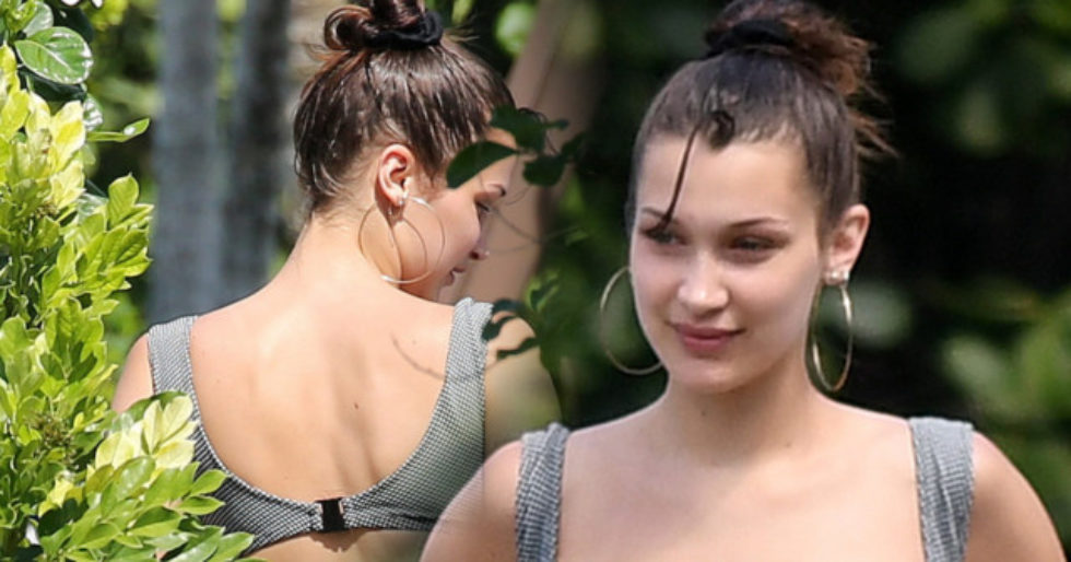X BELLA HADID Dove Bikini Bottom main image 1