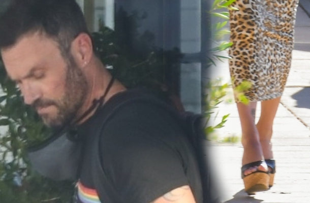 Brian Austin Green zastąpił już Megan Fox? Przyłapany z celebrytką (ZDJĘCIA)