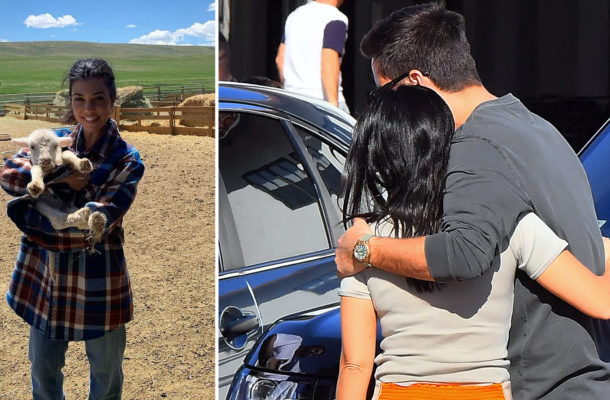 FLANELOWA koszula Kourtney Kardashian ma być dowodem na to, że celebrytka znów jest BLISKO ze Scottem Disickiem