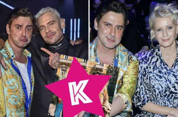 Marcin Tyszka pokazał zdjęcie sprzed 25 lat. Pozuje z Kożuchowską i Wolińskim