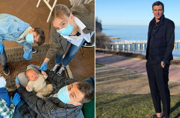 Jarosław Bieniuk pokazał na Instagramie śpiącego syna – chłopczyk rośnie jak na drożdżach